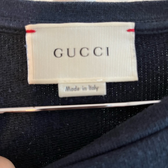 Gucci Sweatshirt, size 0/00. Purchased for myself in the kids section! - Picture 3 of 9